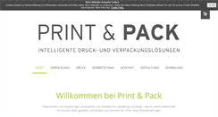 Desktop Screenshot of printundpack.de