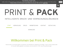 Tablet Screenshot of printundpack.de